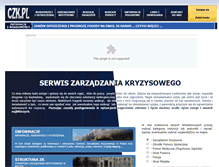 Tablet Screenshot of czk.pl